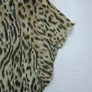 Trendy New Animal Print Top For Women