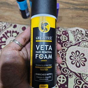 Orgatre Veta Hair Removal Foam Unisex Spray