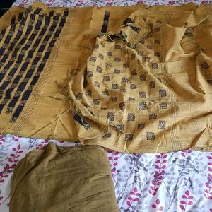 Pure Cotton Handloom Dupatta And Shalwar