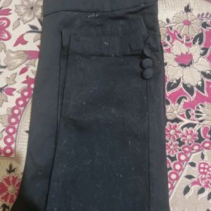 Black Trouser Style Leggings