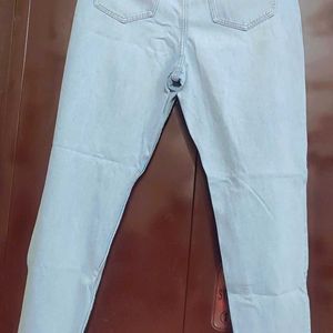 Light Blue Jeans Denim For Girl Or Woman 32 Waist