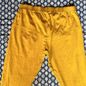 Mustard Colour Legging ( Lyra Company)