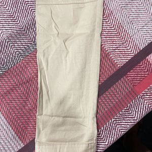 Beige/cream color Cargo Pants