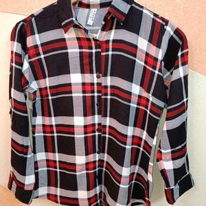 Checks Pattern Casual Shirt