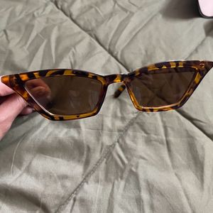 NuVew Cat Eye Animal Print Sunglasses UV Protected