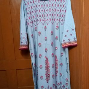 Ahika Printed Crepe Kurta