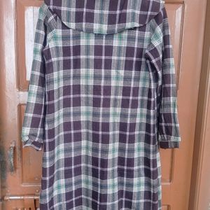 Women Checkered Kurti