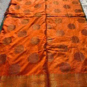 Brand New Banarasi Saree With Blouse Piece