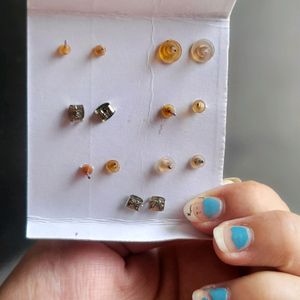 Combo Of Earring Studs For Women(Setof7)