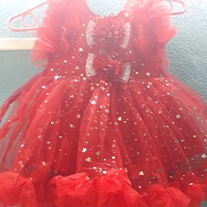 NEW Baby Red  Frock