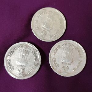 Old 2rs Coins - 3