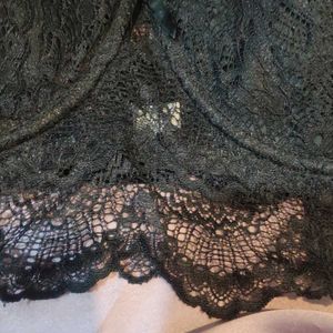 black lace bra