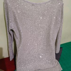 Glitter Sweatshirt For Winter