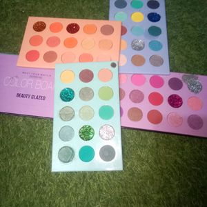 Minara 60 Colour Matte And Shimmery Eyeshadow