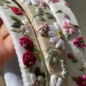 Hand Embroidered Hairband