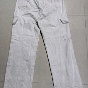 Zara White Cargo