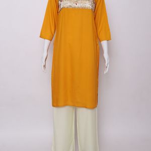 Unused Women Kurti Set With Plazo