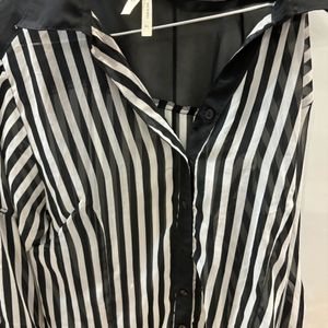 Black & white Striped Shirt