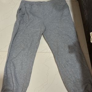 Grey sweatpants