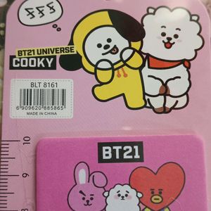 BT21 CUTE BOOKMARK😍💜 (Pink)