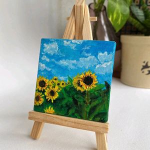 Set Of 12 Mini Canvas Painting