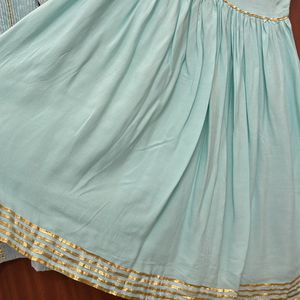 Women Sky Blue Garara Suit