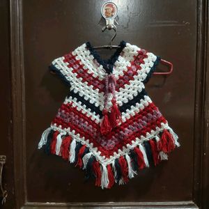 Kids Girls Wool Handmade New Dress