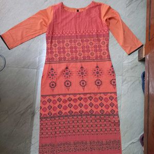 Beautiful Peach Kurti