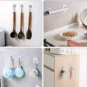 Heavy Duty Transparent wall Hooks