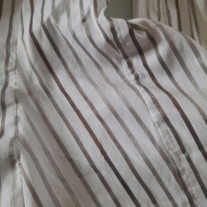 Promod Stripes Neutral Shirt