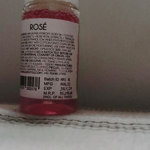 Auli Rose Gentle Exfoliation Tonning Solution