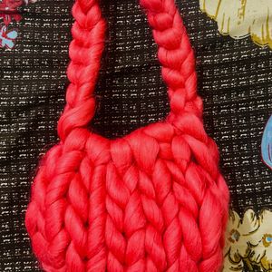 Cherry Red 🍒Handmade Sling Bag