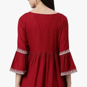 Embroidery Work Kurti Style Top