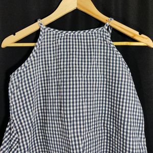 Checked Crop Top For Woman | Bust 33