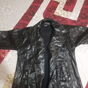 Black Leather Casual Cool Jacket