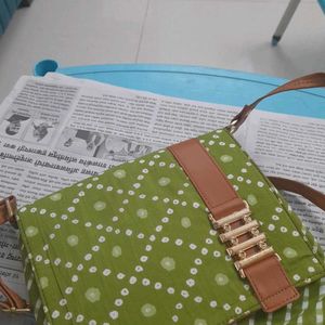 Light Green Sling Bag