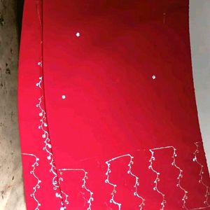 Beautiful Red Saree