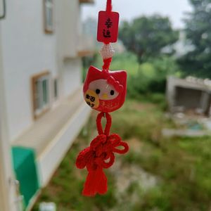 Good Luck Hello Kitty Neko Charm