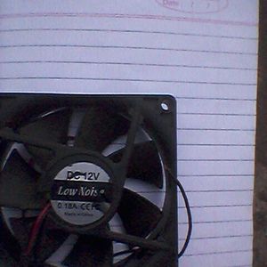 2 Pcs DC FAN 12V OLD