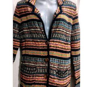 Soft Woolen Cardigan Sweater For women's