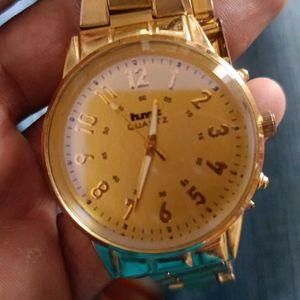 AMAZING GOLD POLISH WATCH