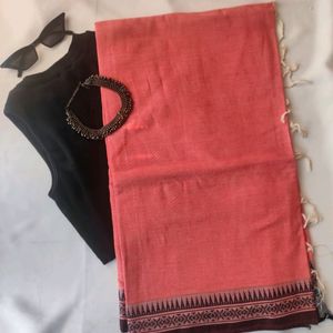 New Without Tag- Begumpuri Handloom Cotton Saree