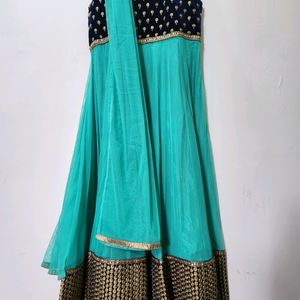 Awesome Gown With Dupatta