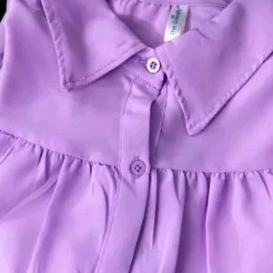 Offer🎉🎉Beautiful Korean Shirt Dress