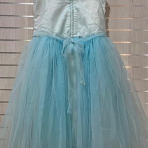 Princess Net Dress With Veil