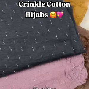 Crinkle Cotton Hijab