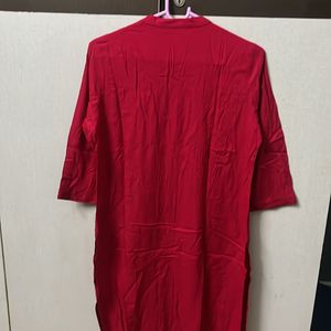 Red Kurta