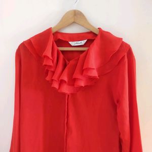 Beautiful Top With Nice Ruffle Detailing