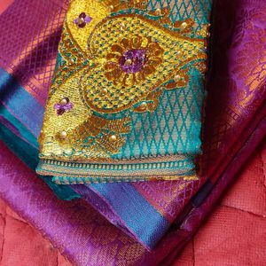 New Kancheepuram Silk Saree