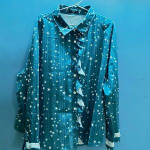 Printed Formal Shirt For Women